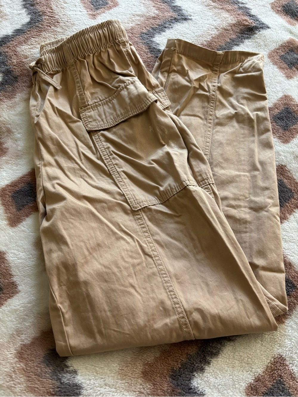 Girls Barrel Cargo Pants